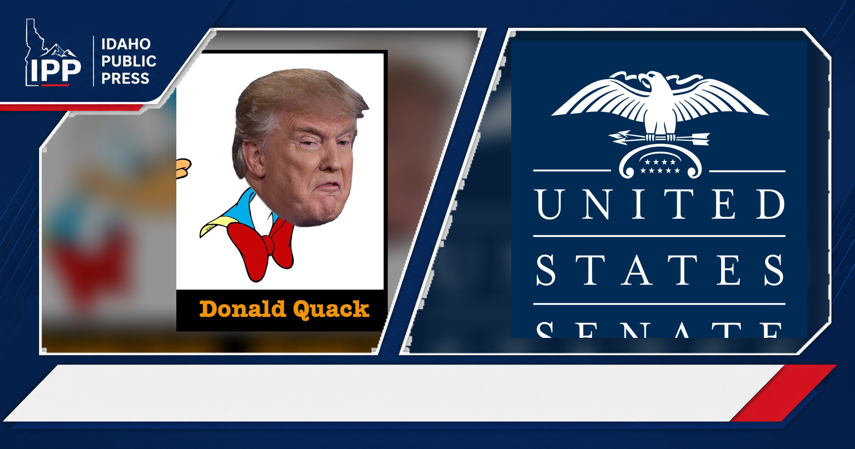 Donald Trump and United States Senate featured editorial graphic