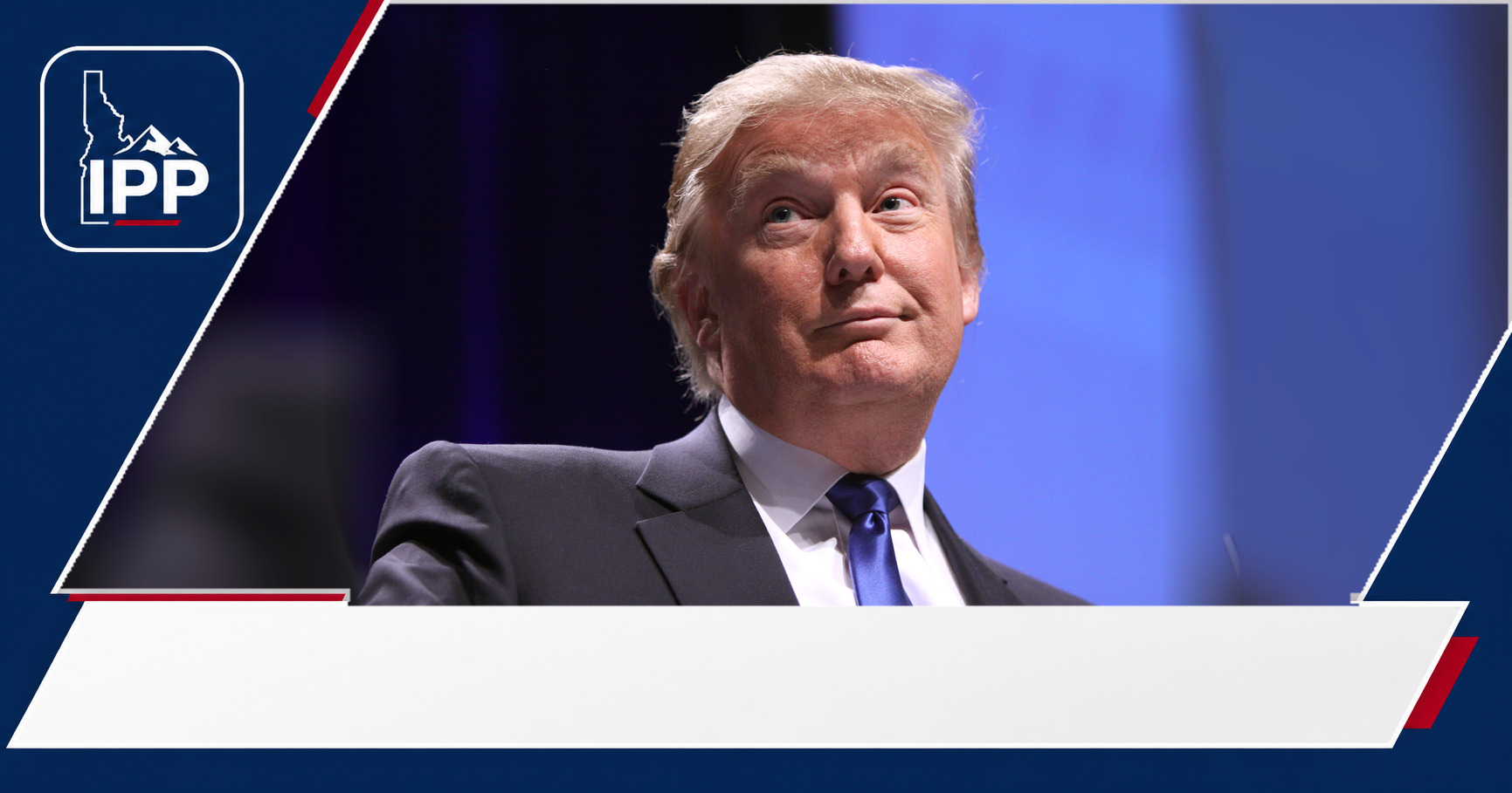 Donald Trump featured editorial graphic