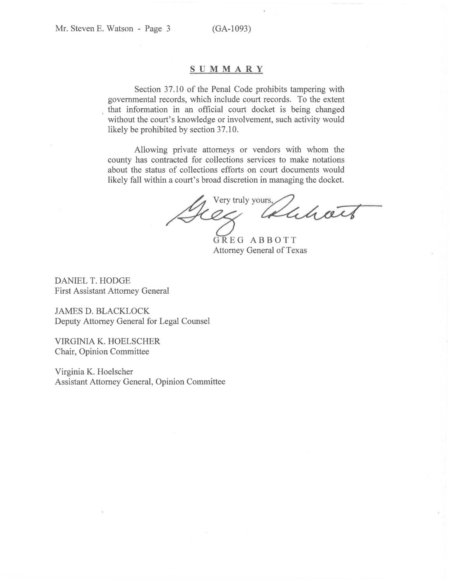 Texas Attorney General Opinion GA 1093 DPLA 57d4f07cab3b1f75f4b3f97c580e2afb (page 3)