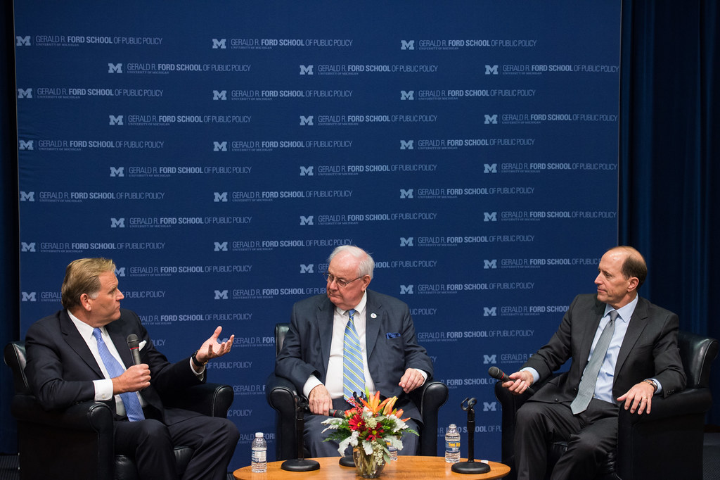 Policy Talks @ the Ford School: A conversation with former Republican Congressmen Mike Rogers and David Camp