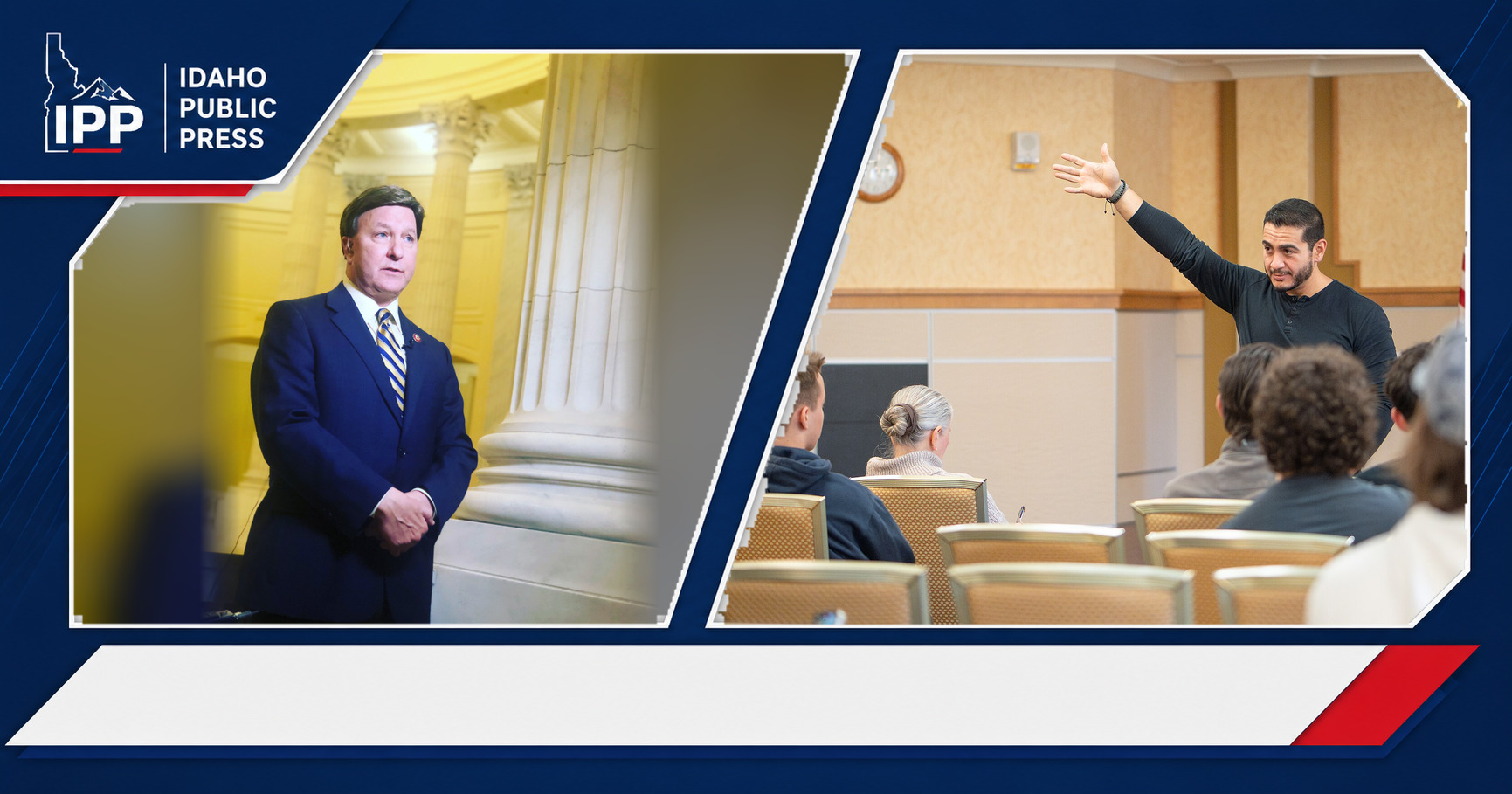Mike Rogers and Abdul El-Sayed featured editorial graphic