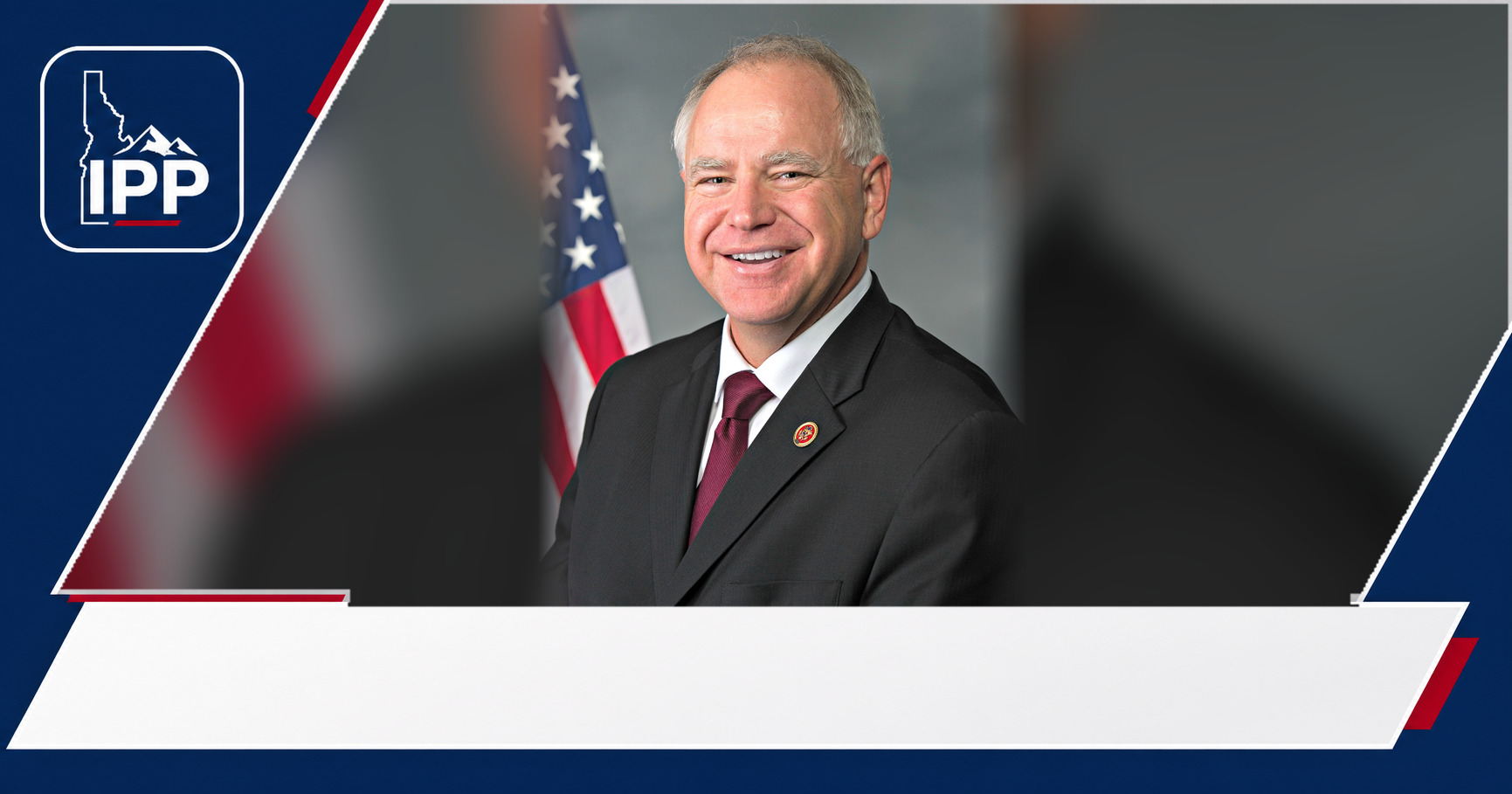 Tim Walz featured editorial graphic