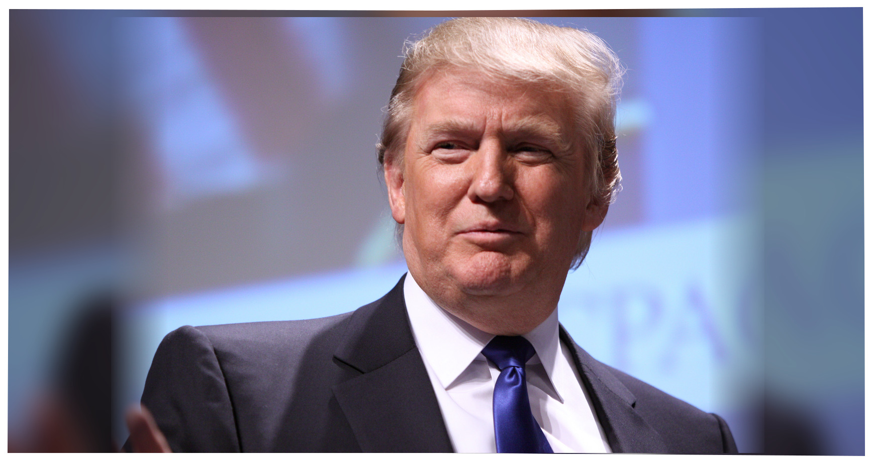 Donald Trump featured editorial graphic