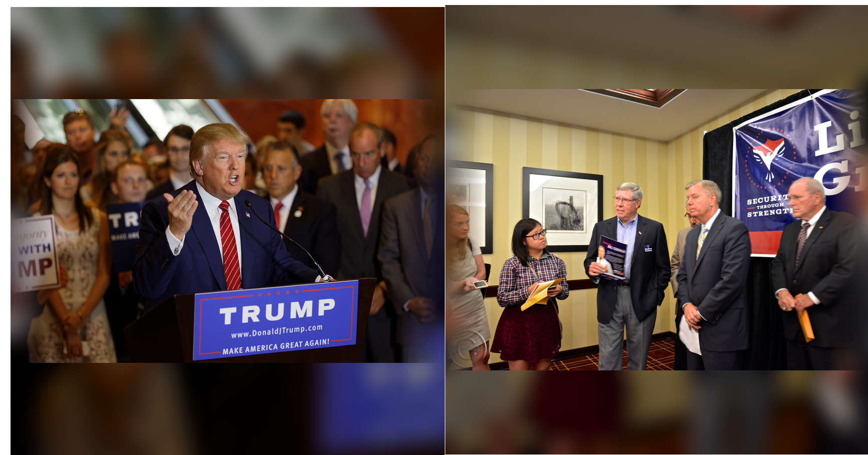 Donald Trump and Darline Graham featured editorial graphic