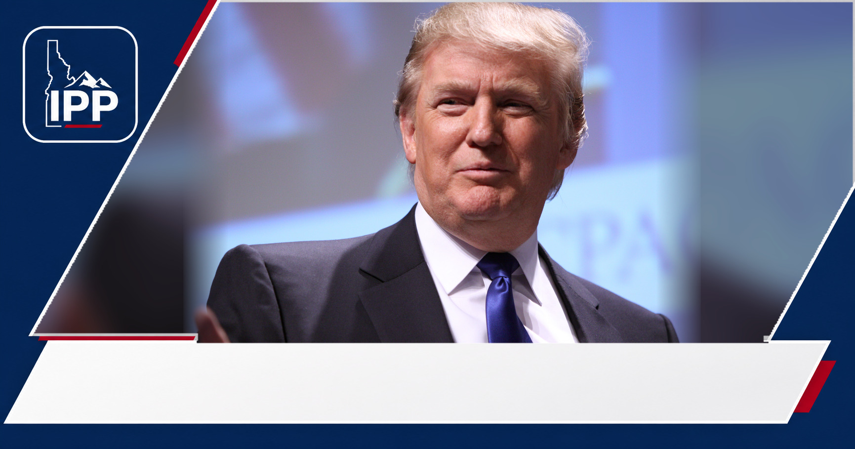 Donald Trump featured editorial graphic