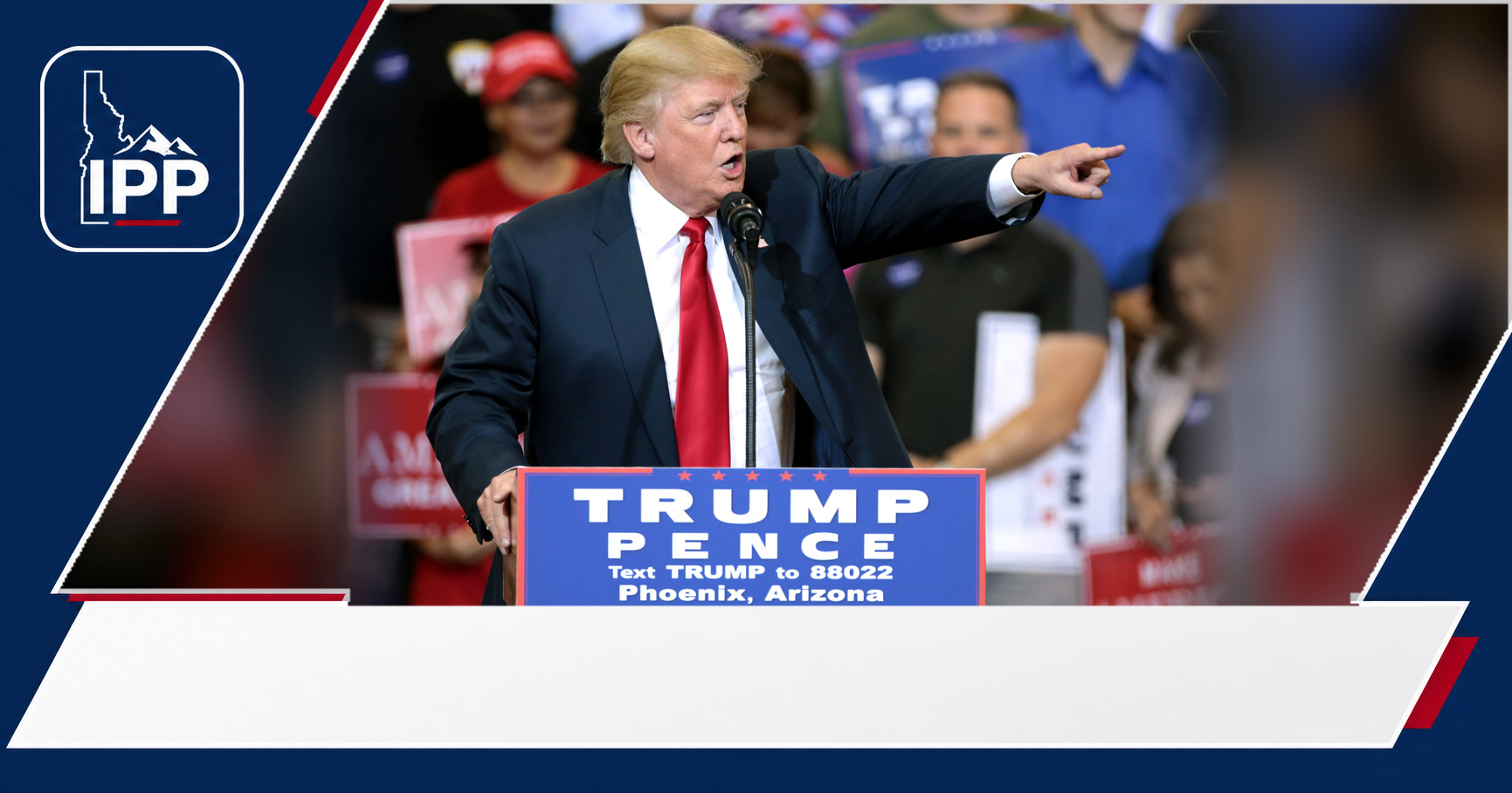 Donald Trump featured editorial graphic