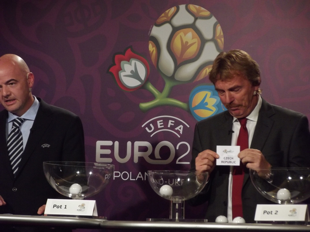Gianni Infantino i Zbigniew Boniek