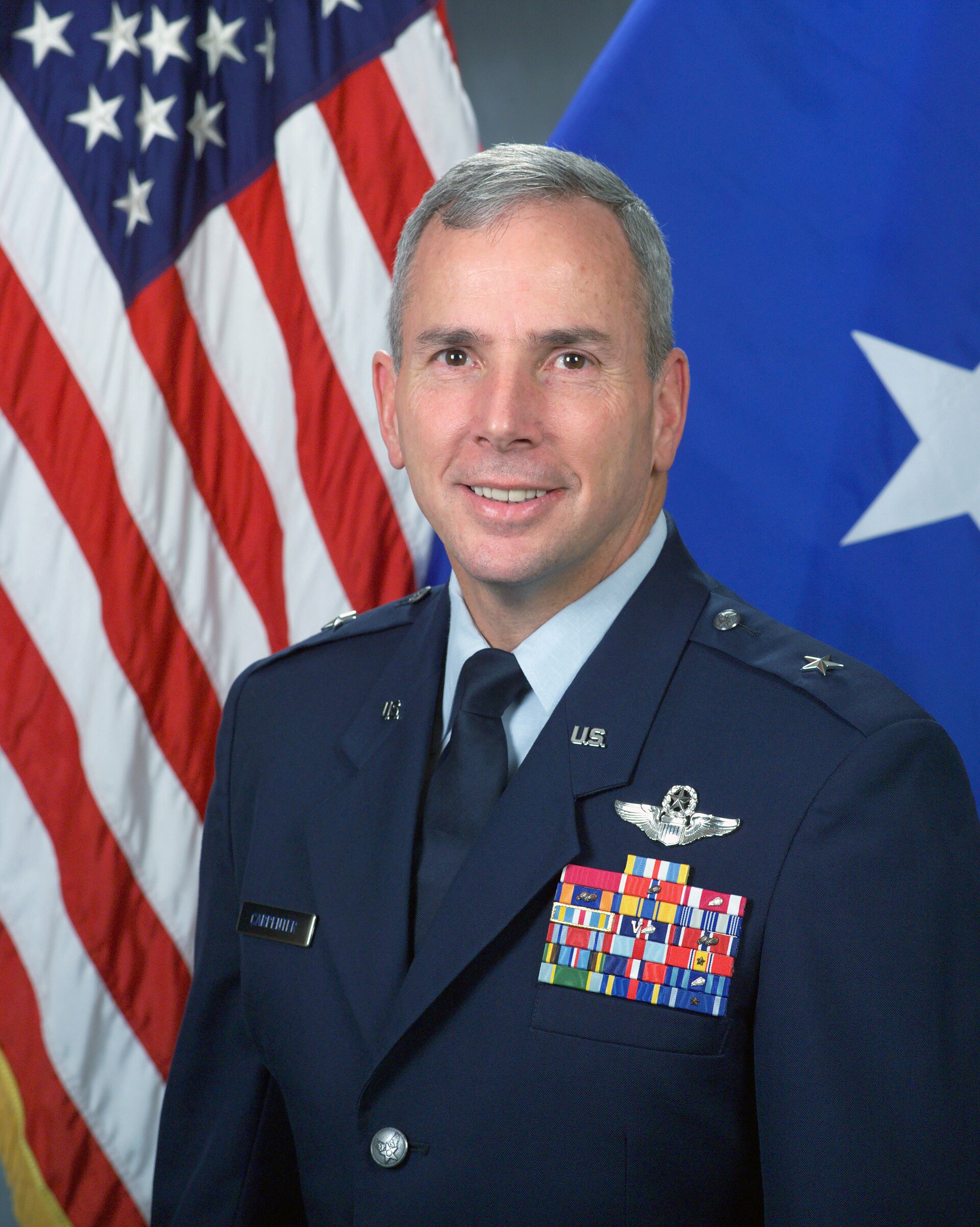 Portrait of U.S. Air Force Brig. Floyd L. Carpenter