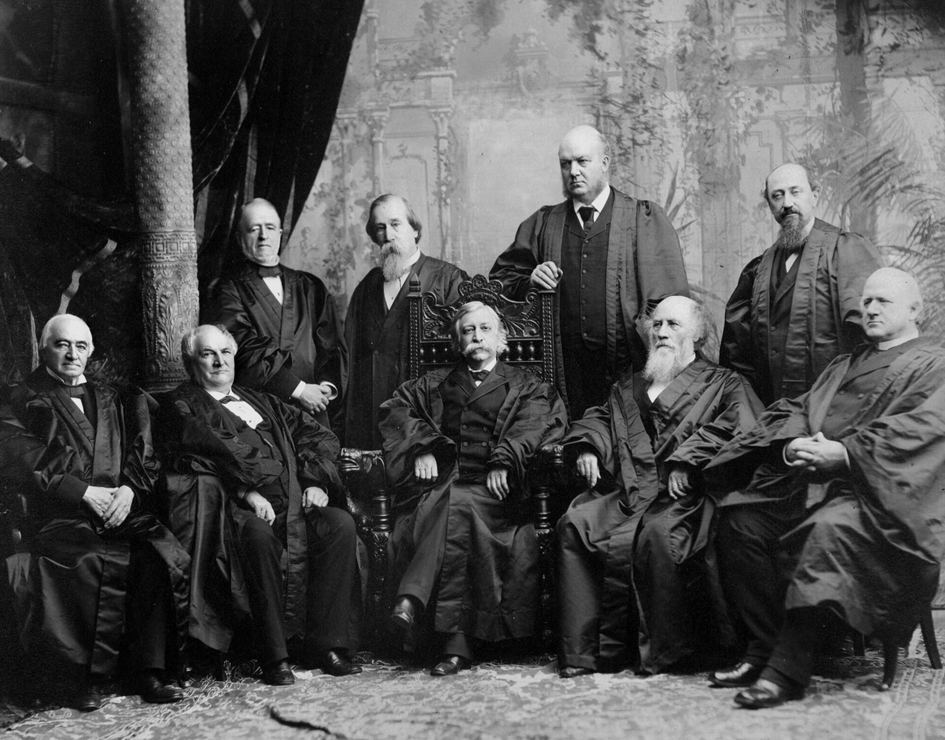 Supreme Court of the United States Fuller Court c.1890