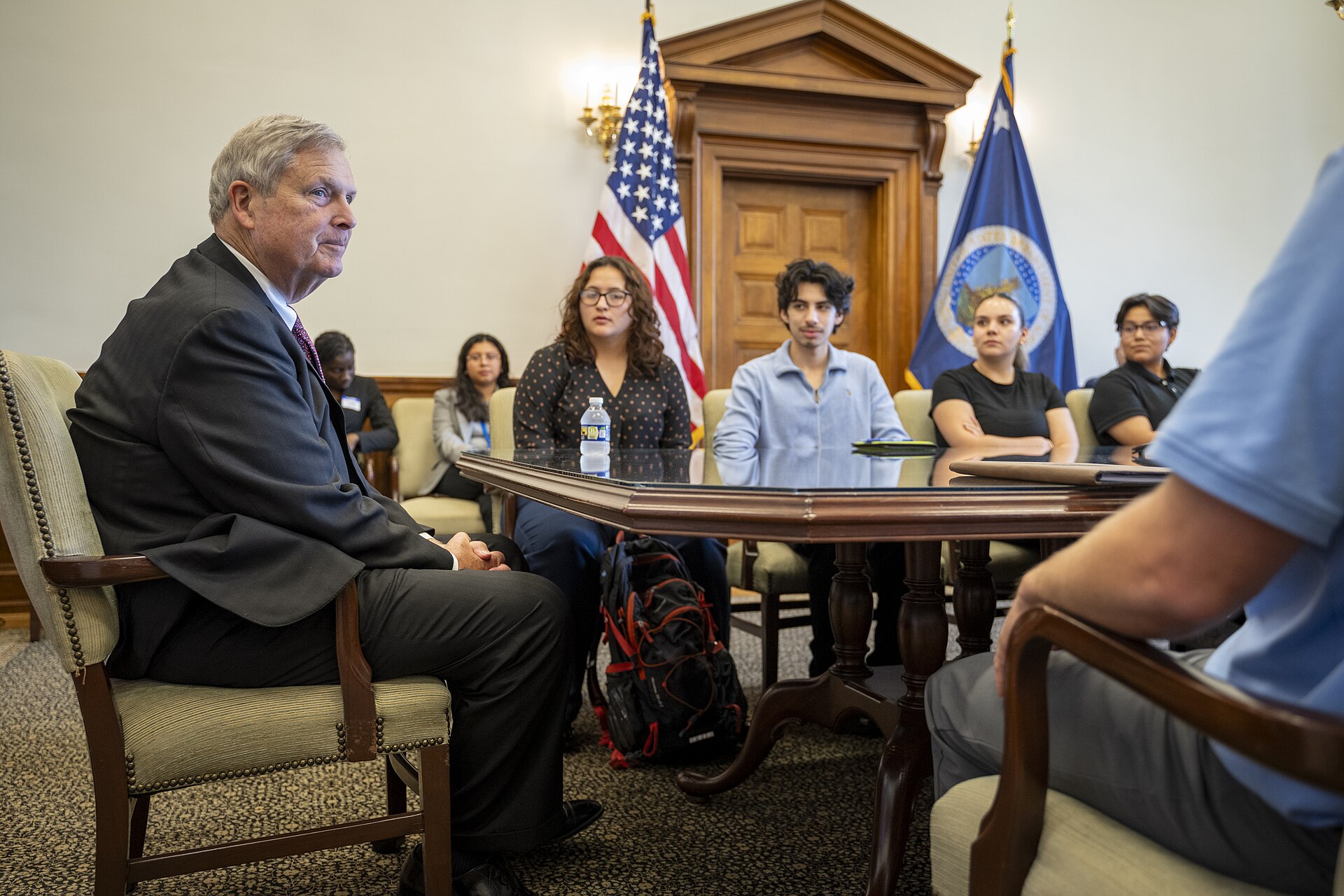 U.S. Department of Agriculture Office of Partnerships and Public Engagement (OPPE) briefs summer interns at the USDA on Thursday, July 11, 2024, in Washington D.C. 4