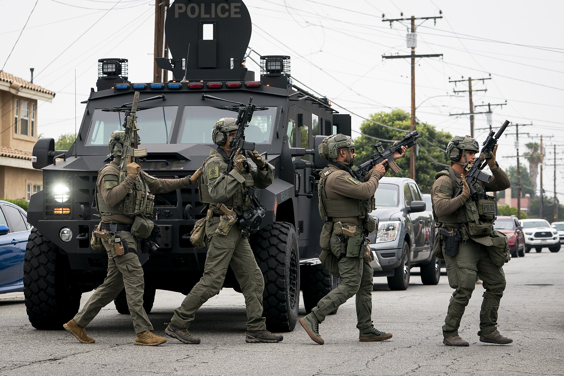 Immigration and Customs Enforcement (ICE) Enforcement and Removal Operations (ERO) in Los Angeles, California, June 12, 2025 72