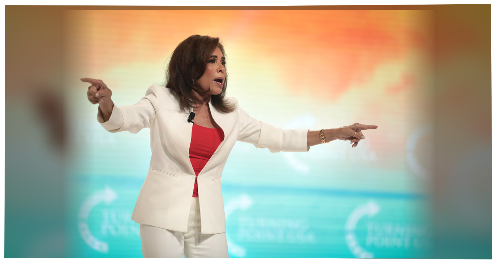 Jeanine Pirro featured editorial graphic