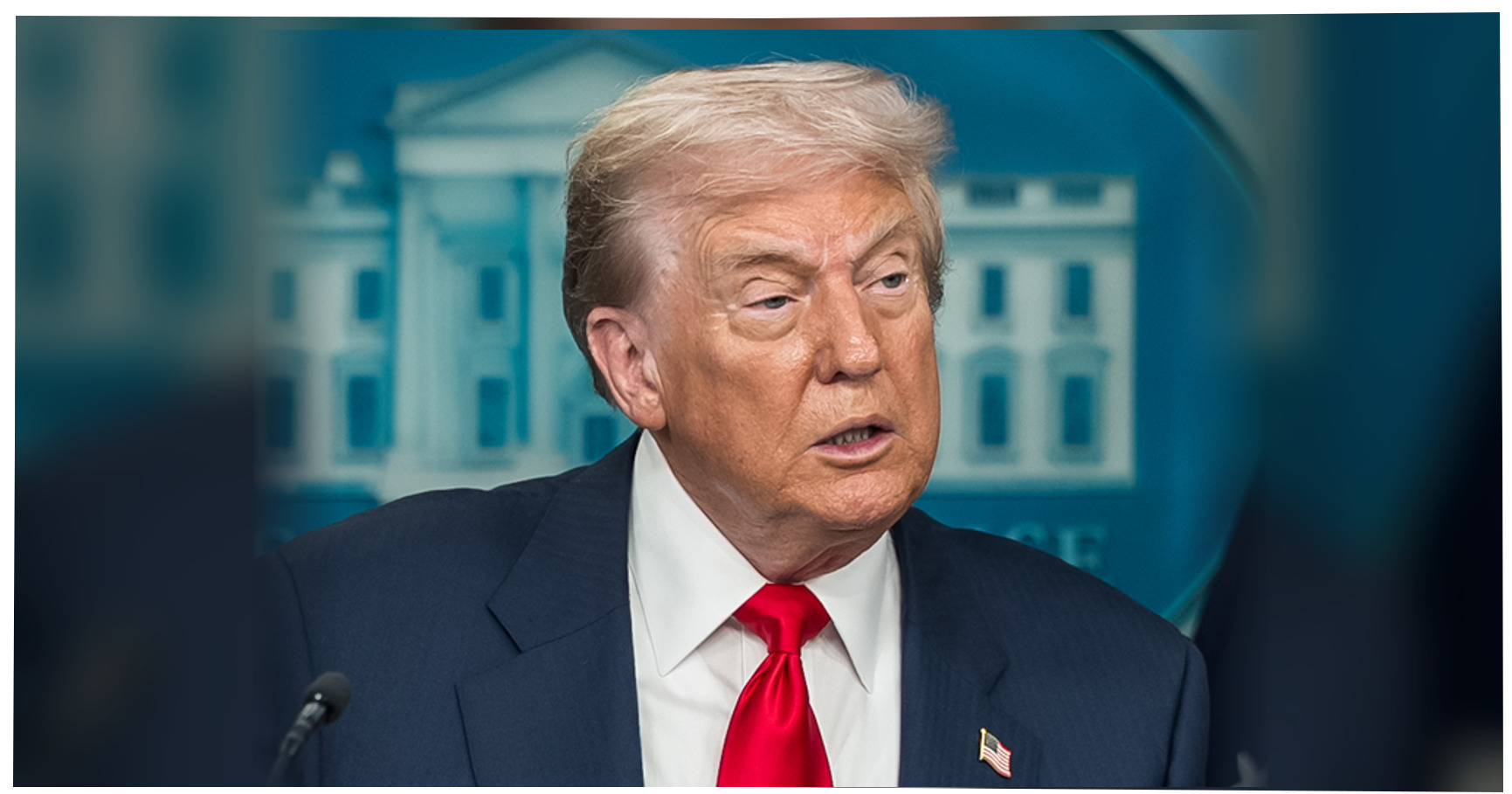 Donald Trump featured editorial graphic