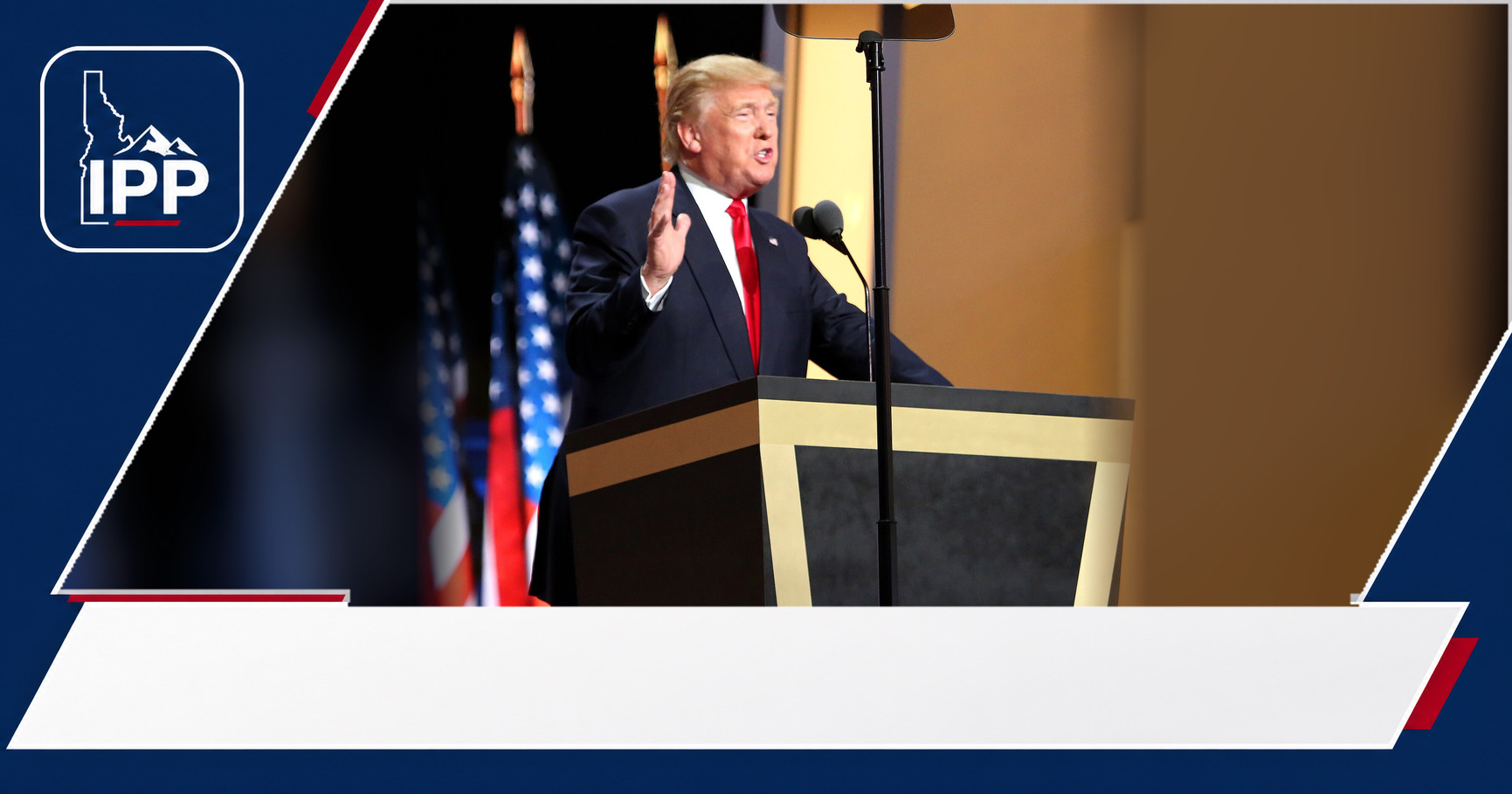Donald Trump featured editorial graphic