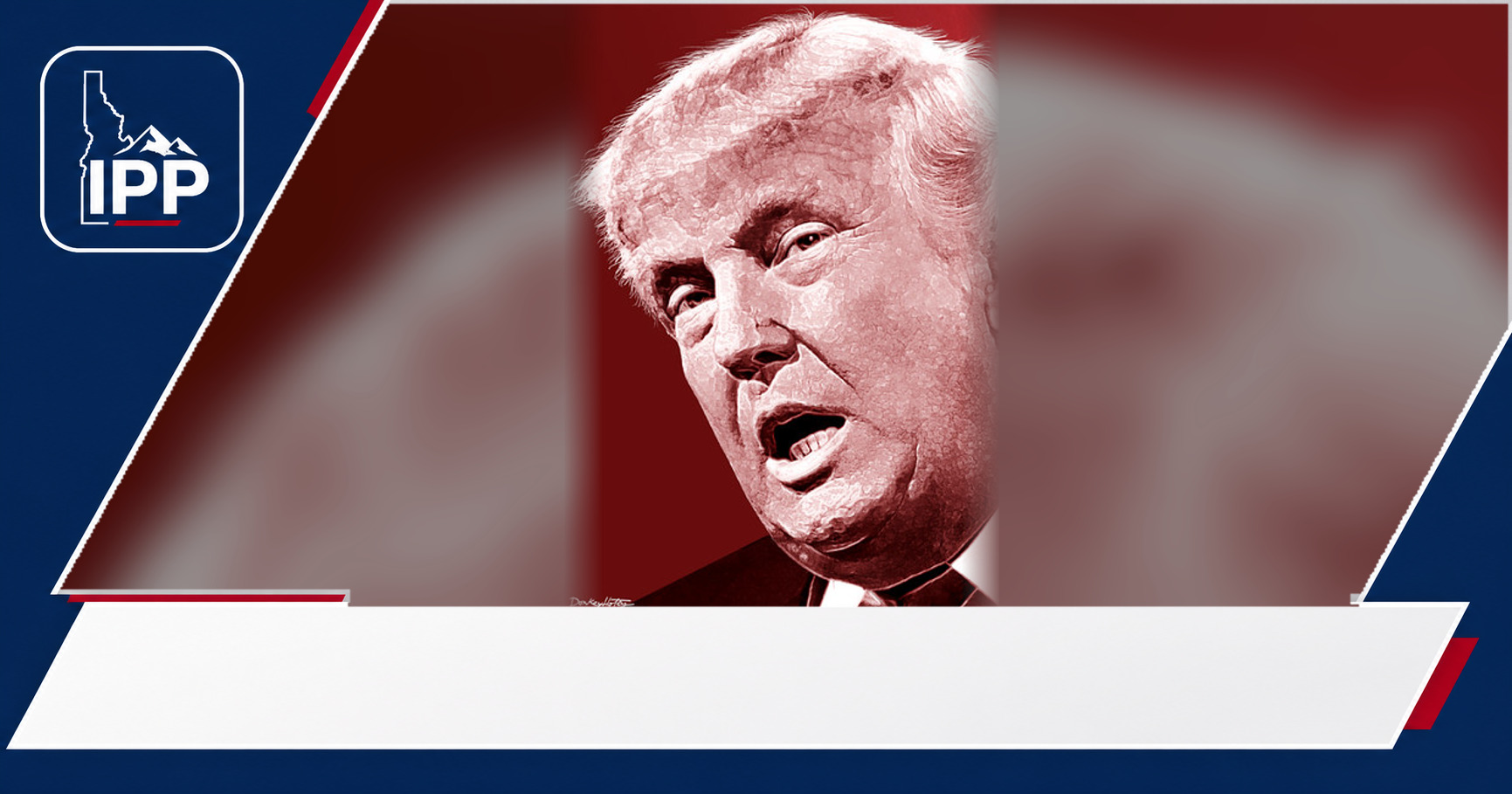 Donald Trump featured editorial graphic