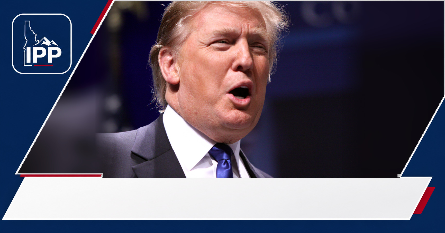 Donald Trump featured editorial graphic