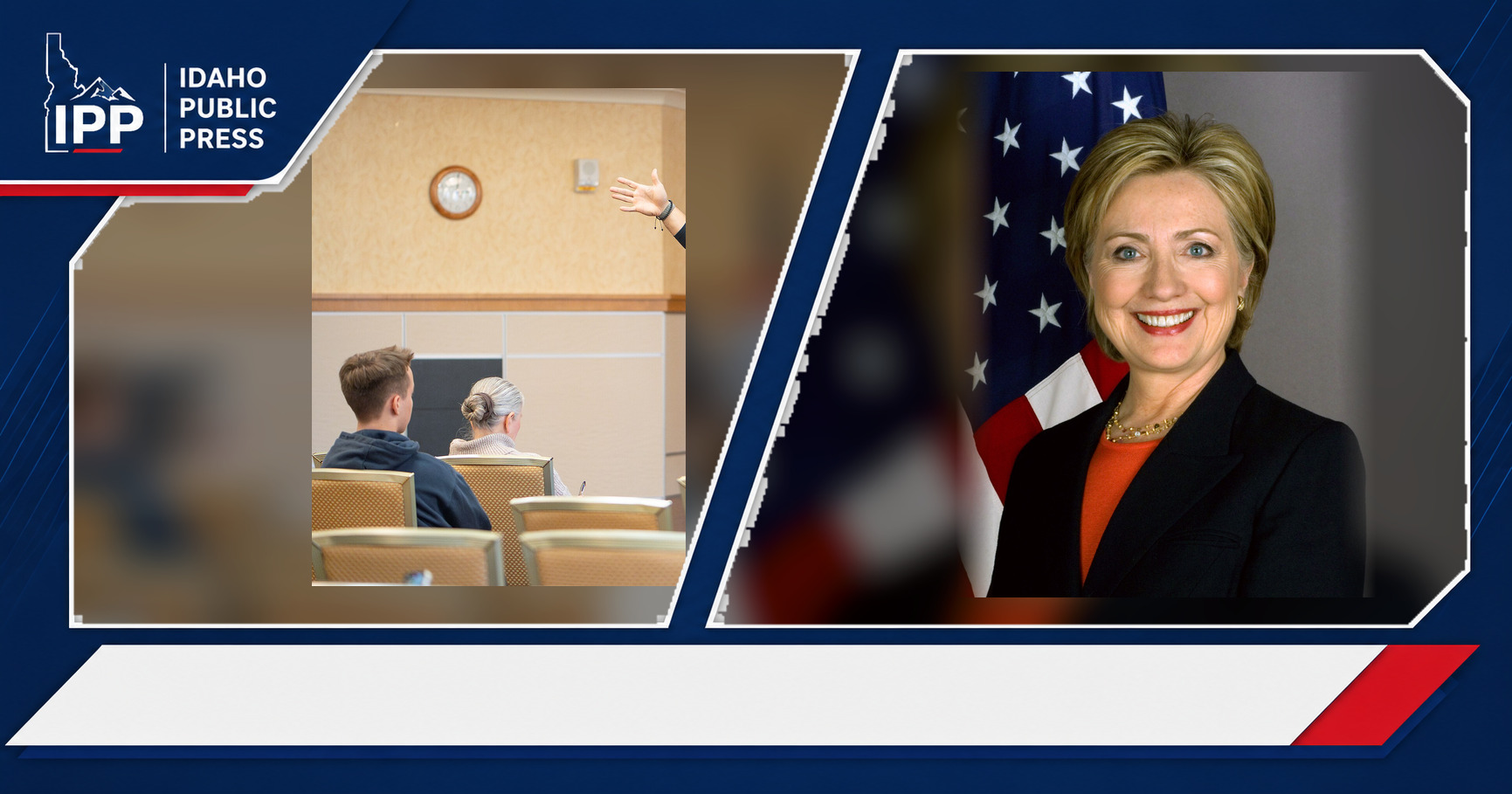 Abdul El-Sayed and Hillary Clinton featured editorial graphic