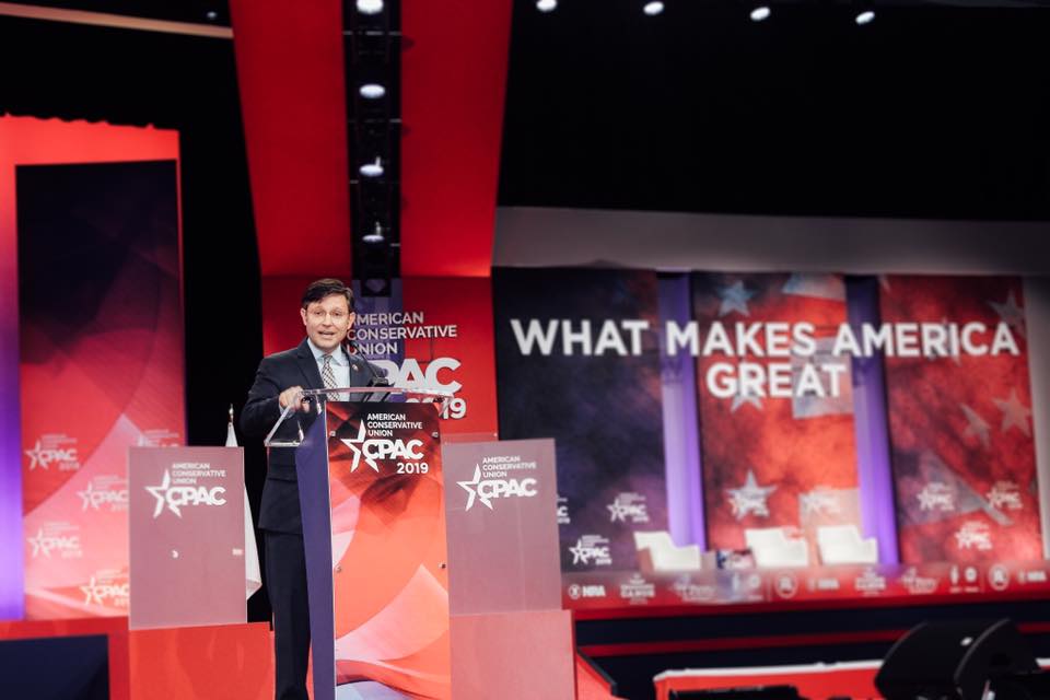 Rep. Mike Johnson speaking CPAC