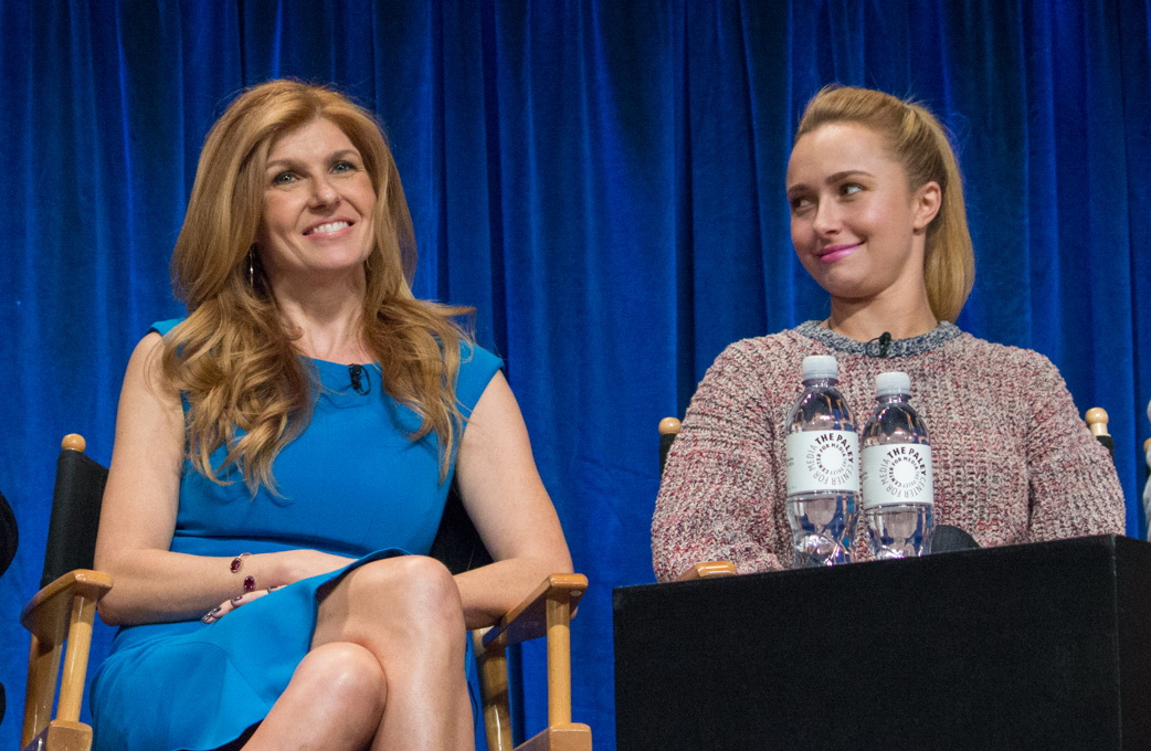Connie Britton and Hayden Panettiere at PaleyFest 2013