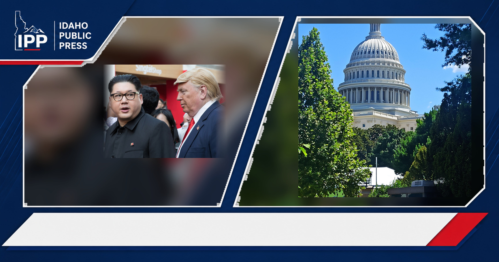 Donald Trump and United States Congress featured editorial graphic