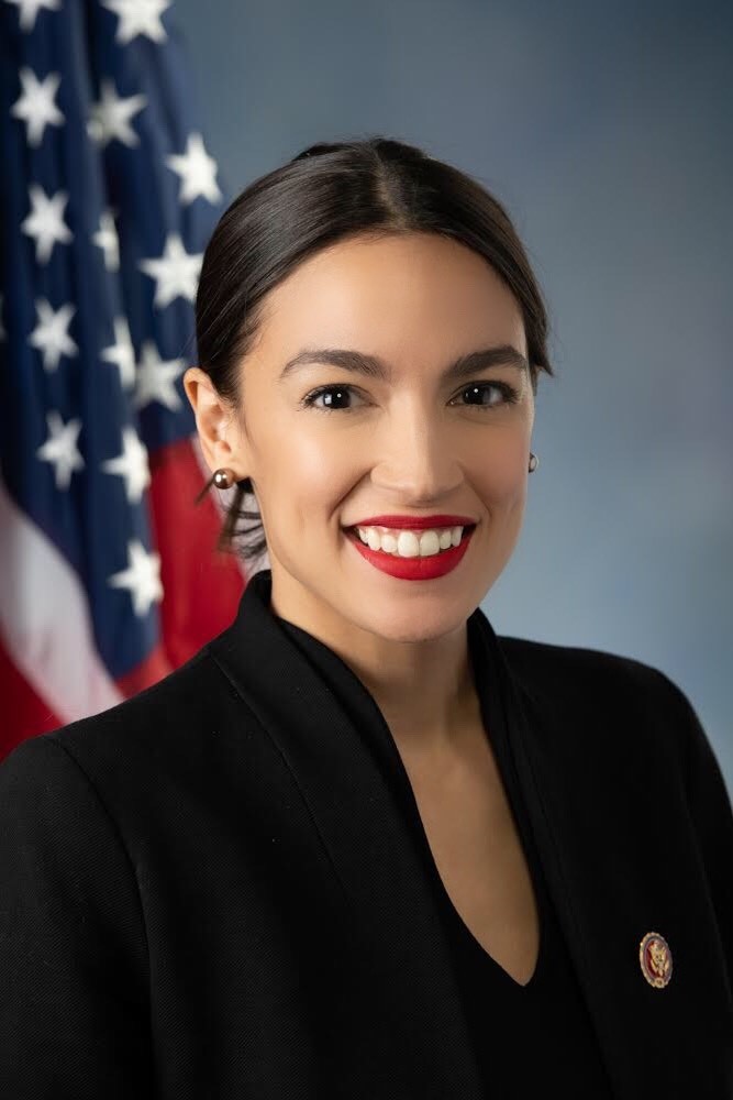 Alexandria Ocasio Cortez, official portrait, 116th Congress