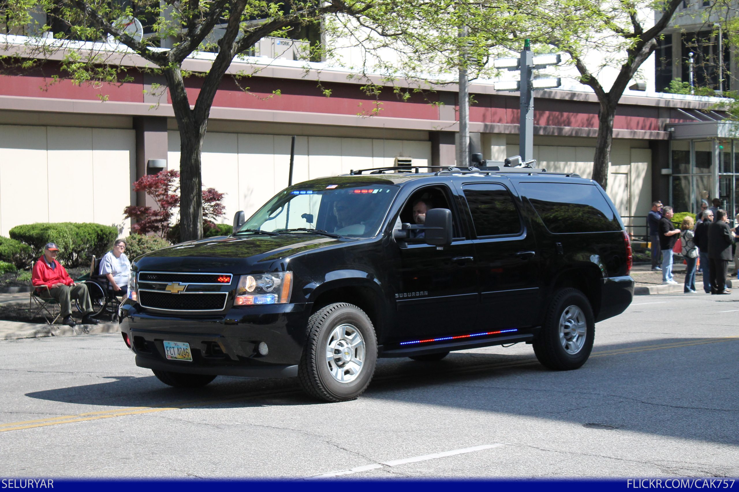 FBI Federal Bureau of Investigation Chevrolet Suburban