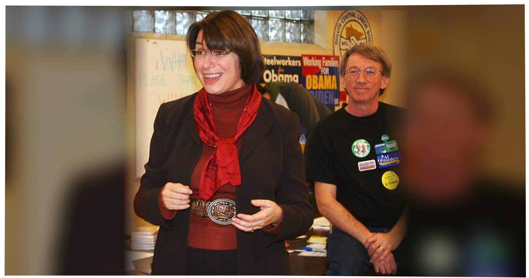 Amy Klobuchar featured editorial graphic