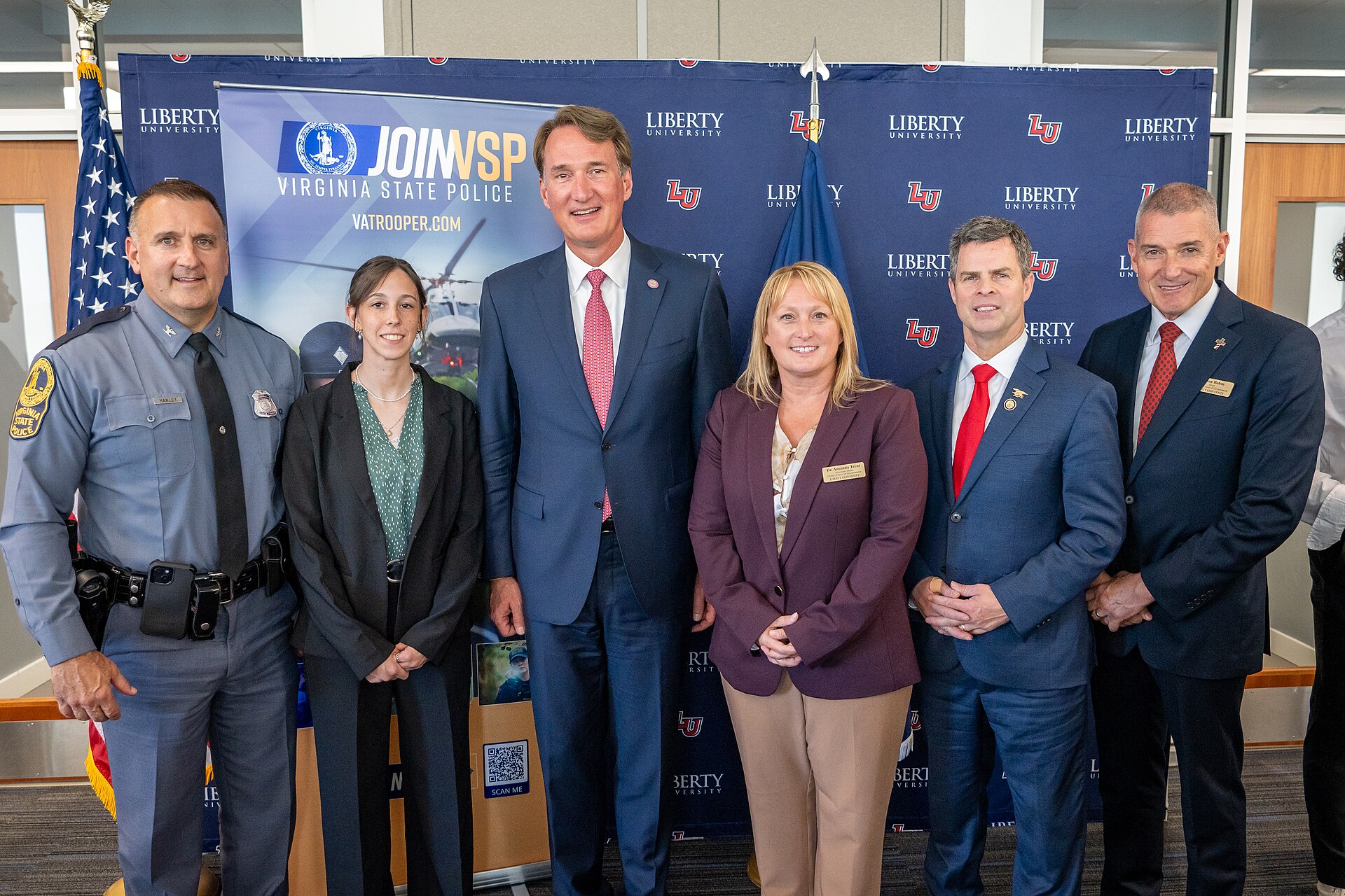 Liberty University and Virginia State Police Partnership Ribbon Cutting, Lynchburg (September 2, 2025)