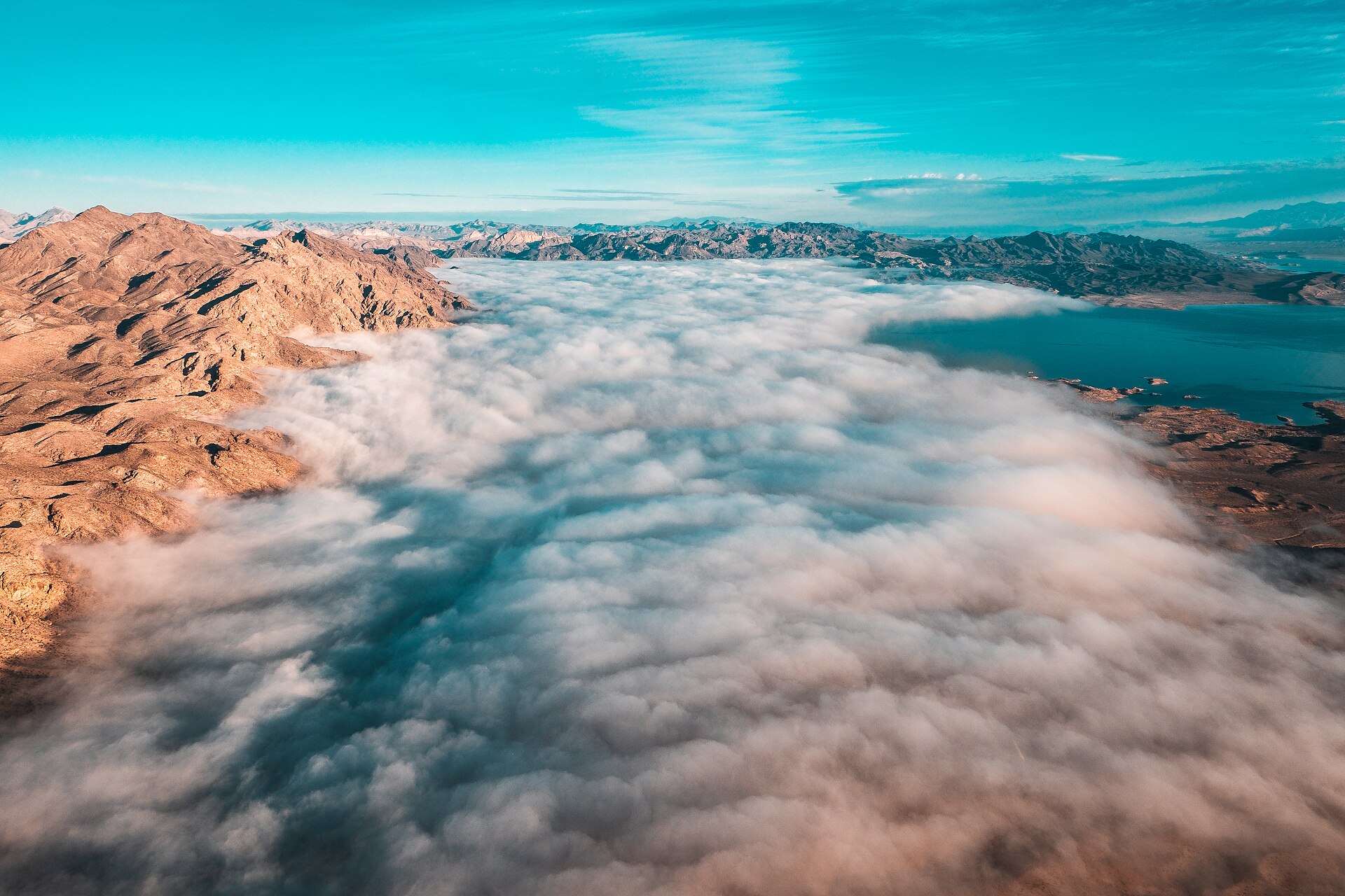 Lake Mead in Clark, Nevada