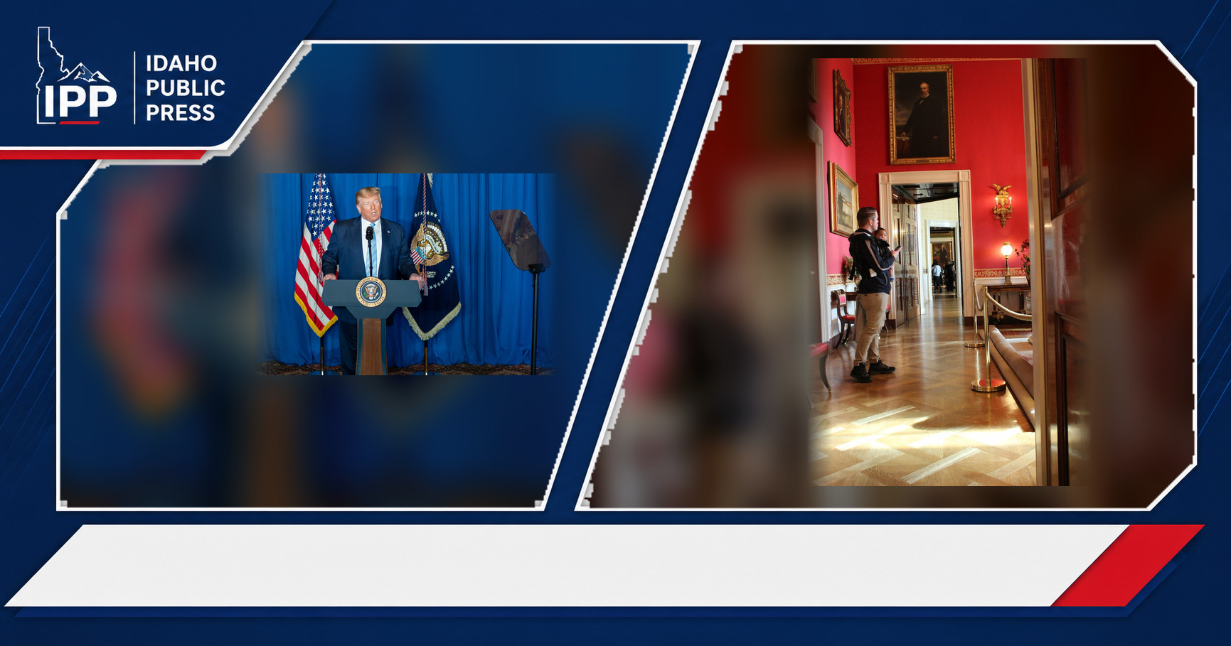 Donald Trump and George Washington featured editorial graphic