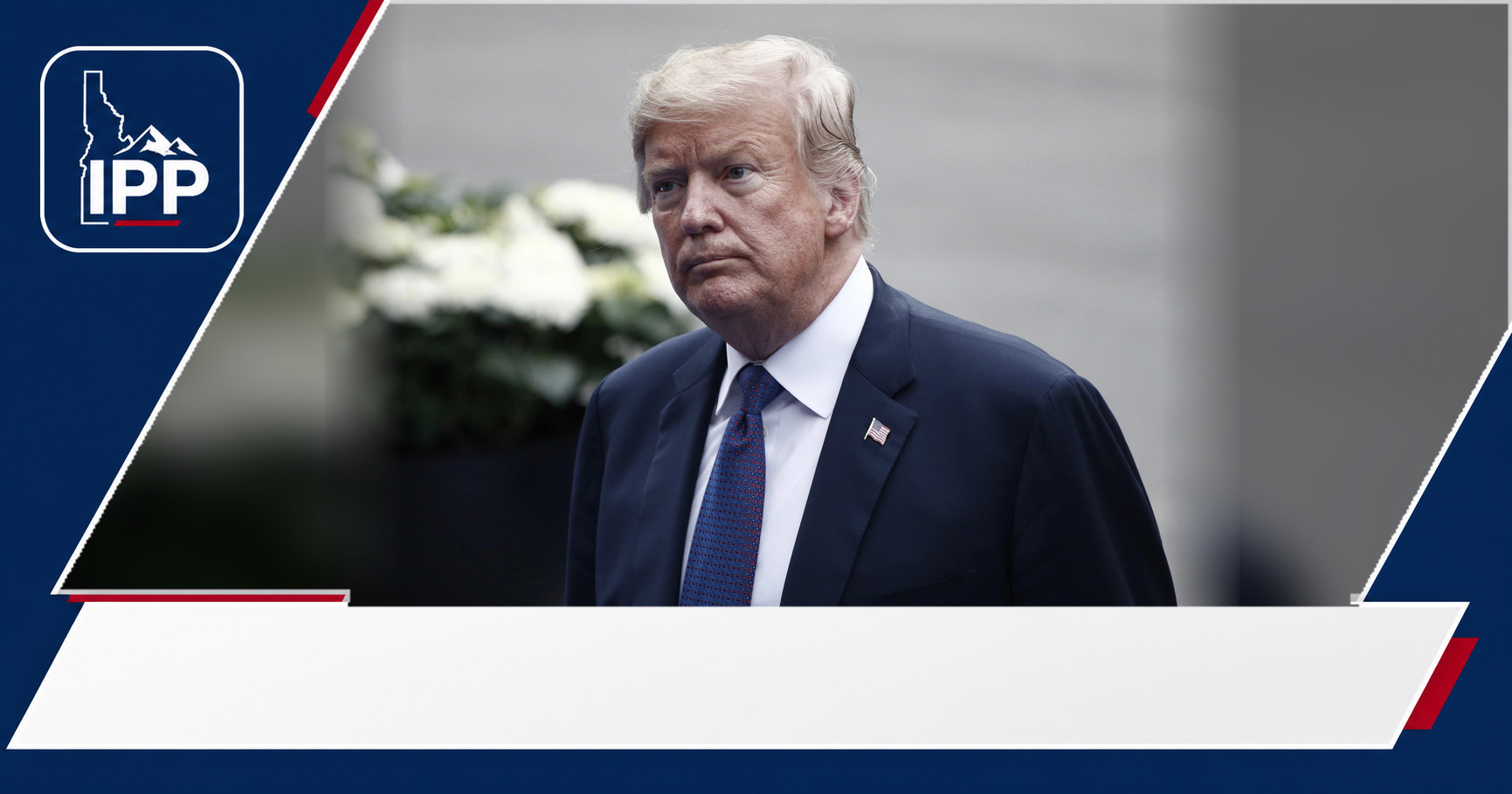 Donald Trump featured editorial graphic