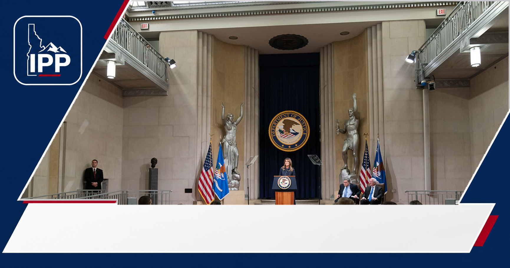 U.S. Department of Justice featured editorial graphic