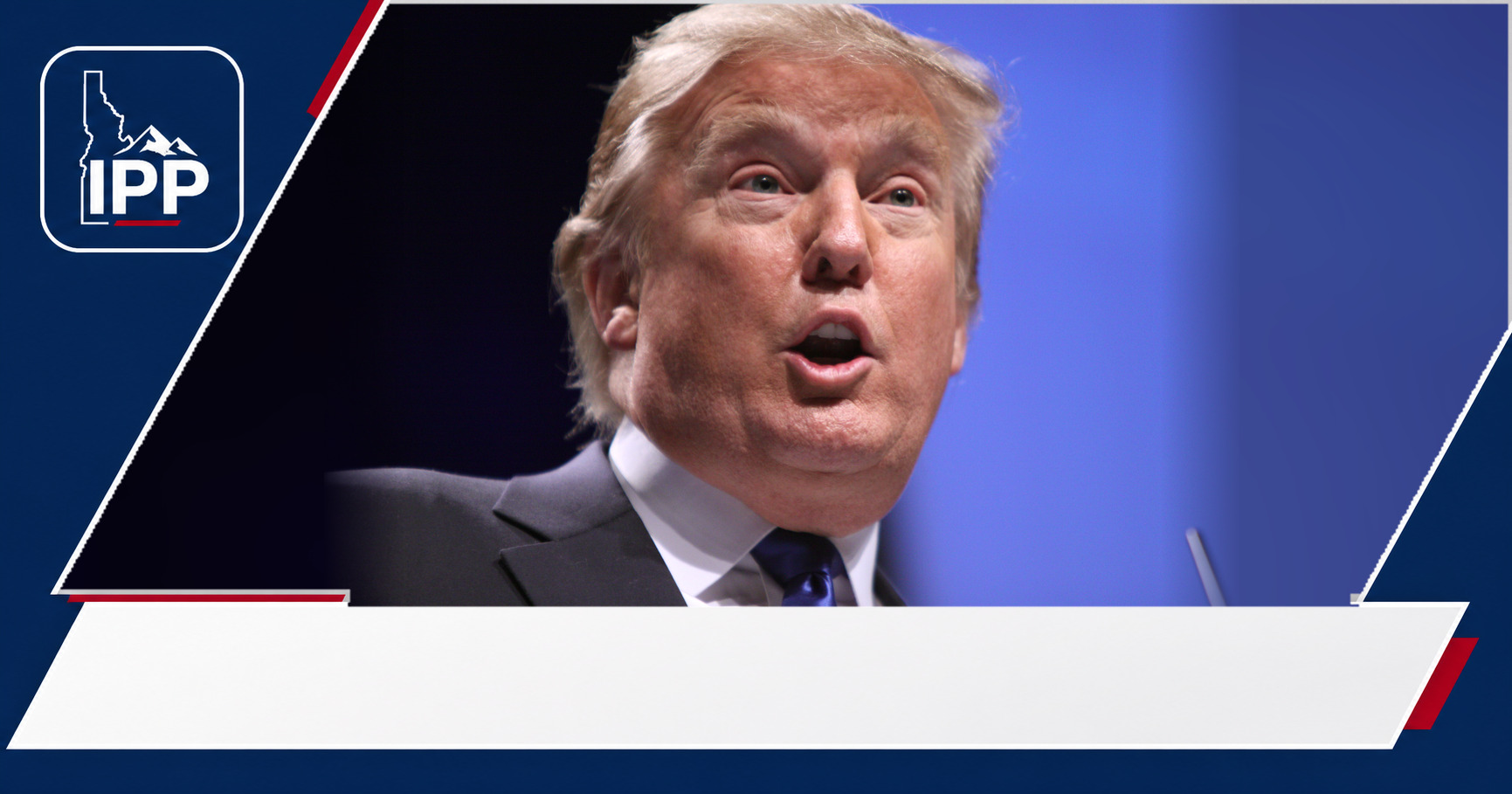 Donald Trump featured editorial graphic