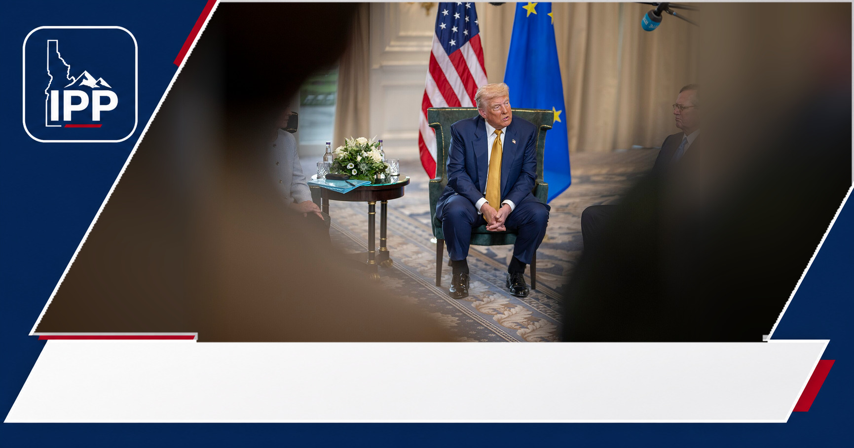 Donald Trump featured editorial graphic