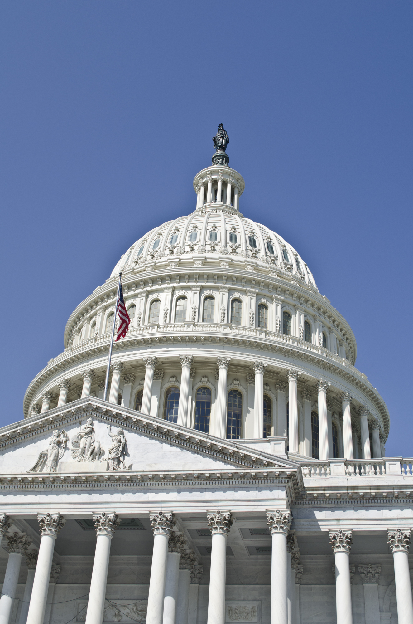 Looking W and up at dome 01 United States Capitol 2013 04 27