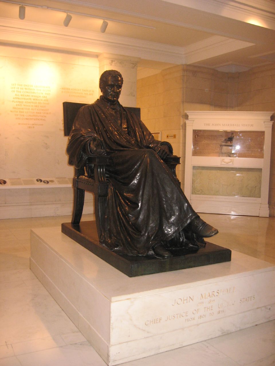John Marshall, Supreme Court Building, United States Supreme Court, Washington, D.C.