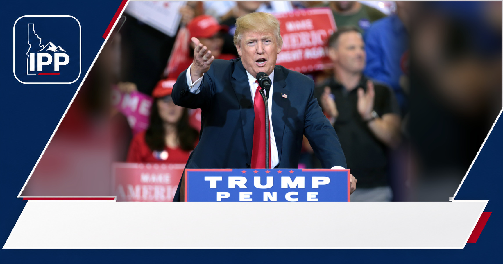 Donald Trump featured editorial graphic