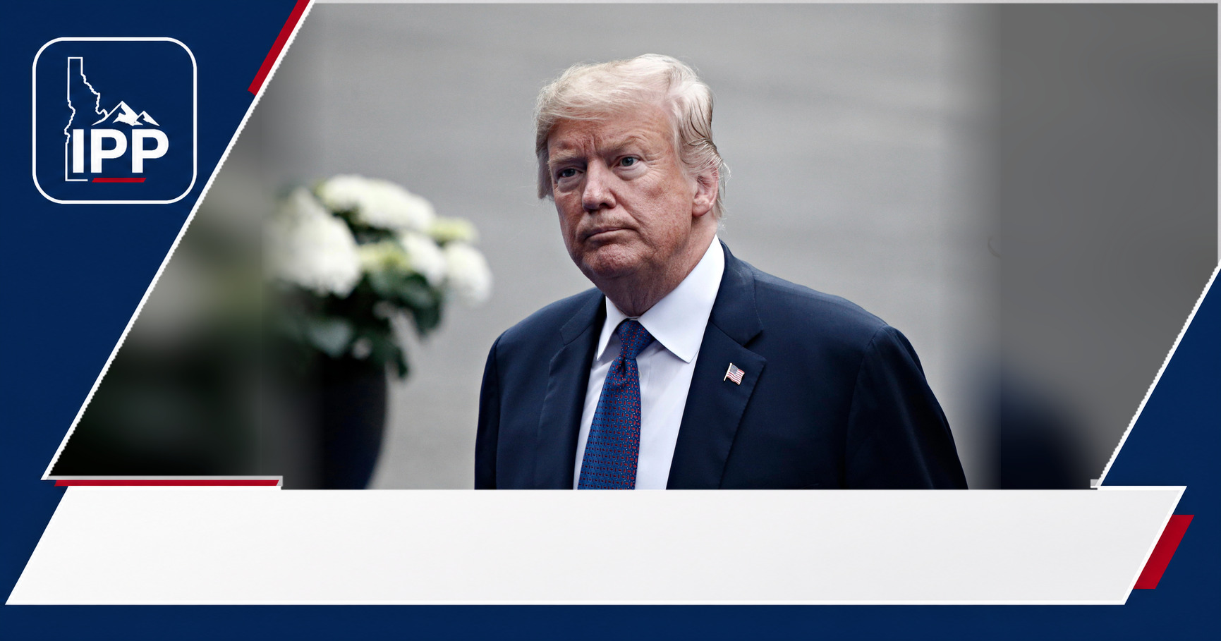 Donald Trump featured editorial graphic