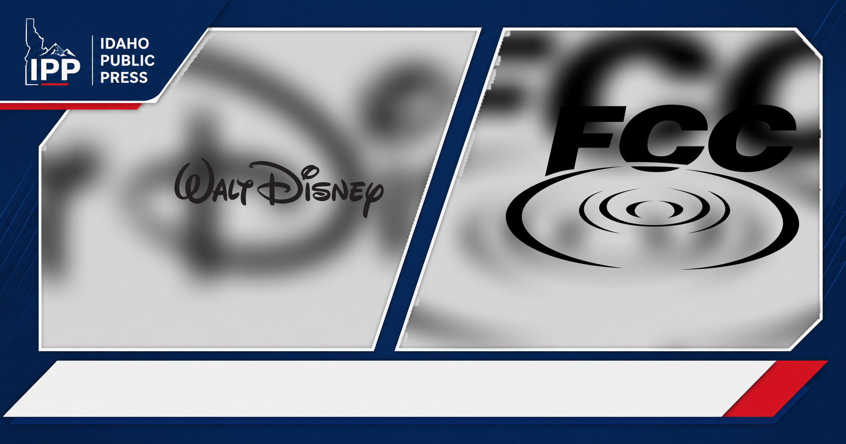 Disney and Federal Communications Commission featured editorial graphic