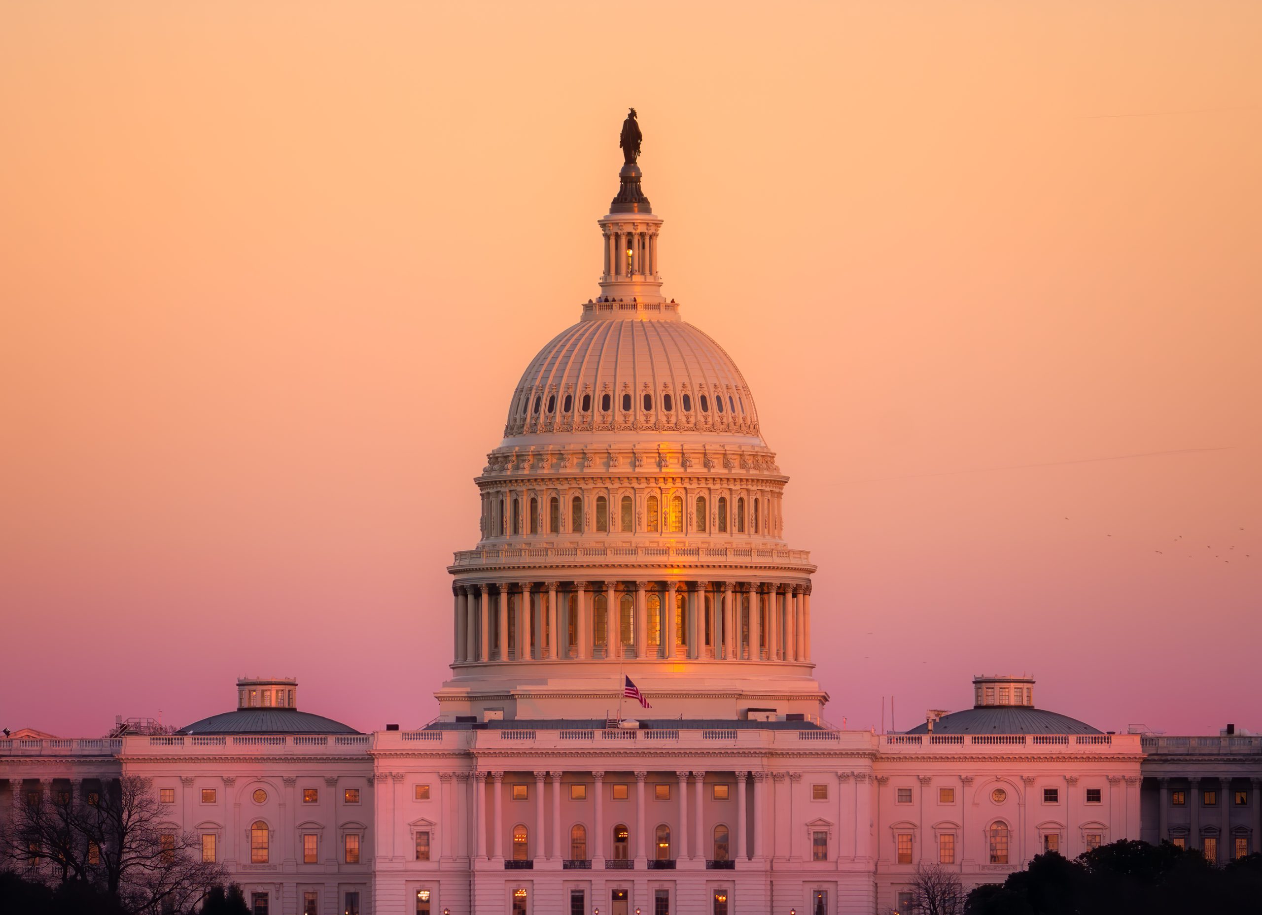 Capitol Dome at Sunset