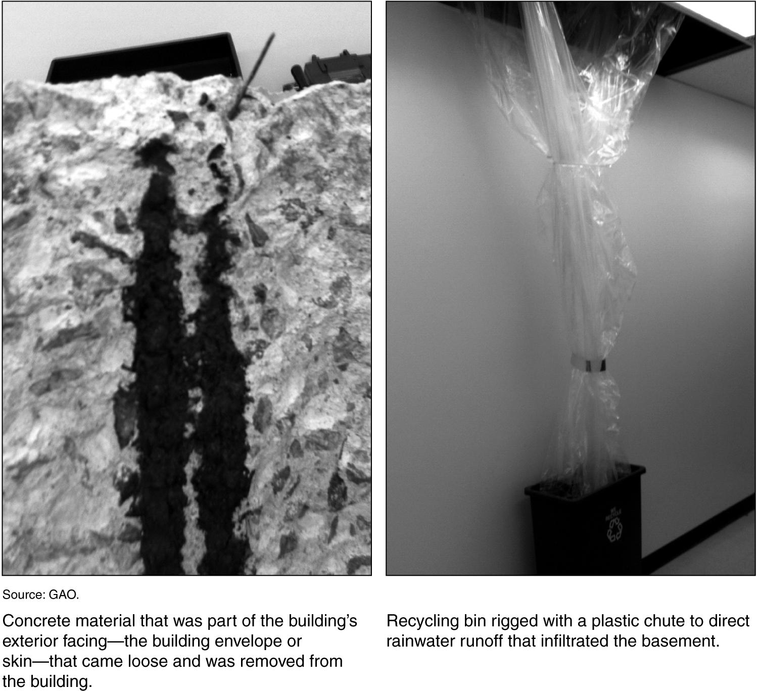 Figure 4 Conditions GAO Observed at the Hoover Building (6329246428)
