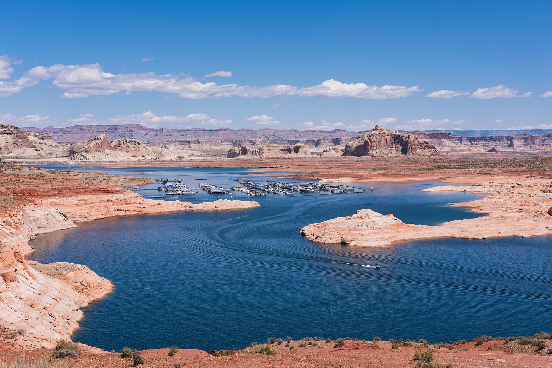 Lake Powell from Wahweap Overlook, Page, Arizona April 2026