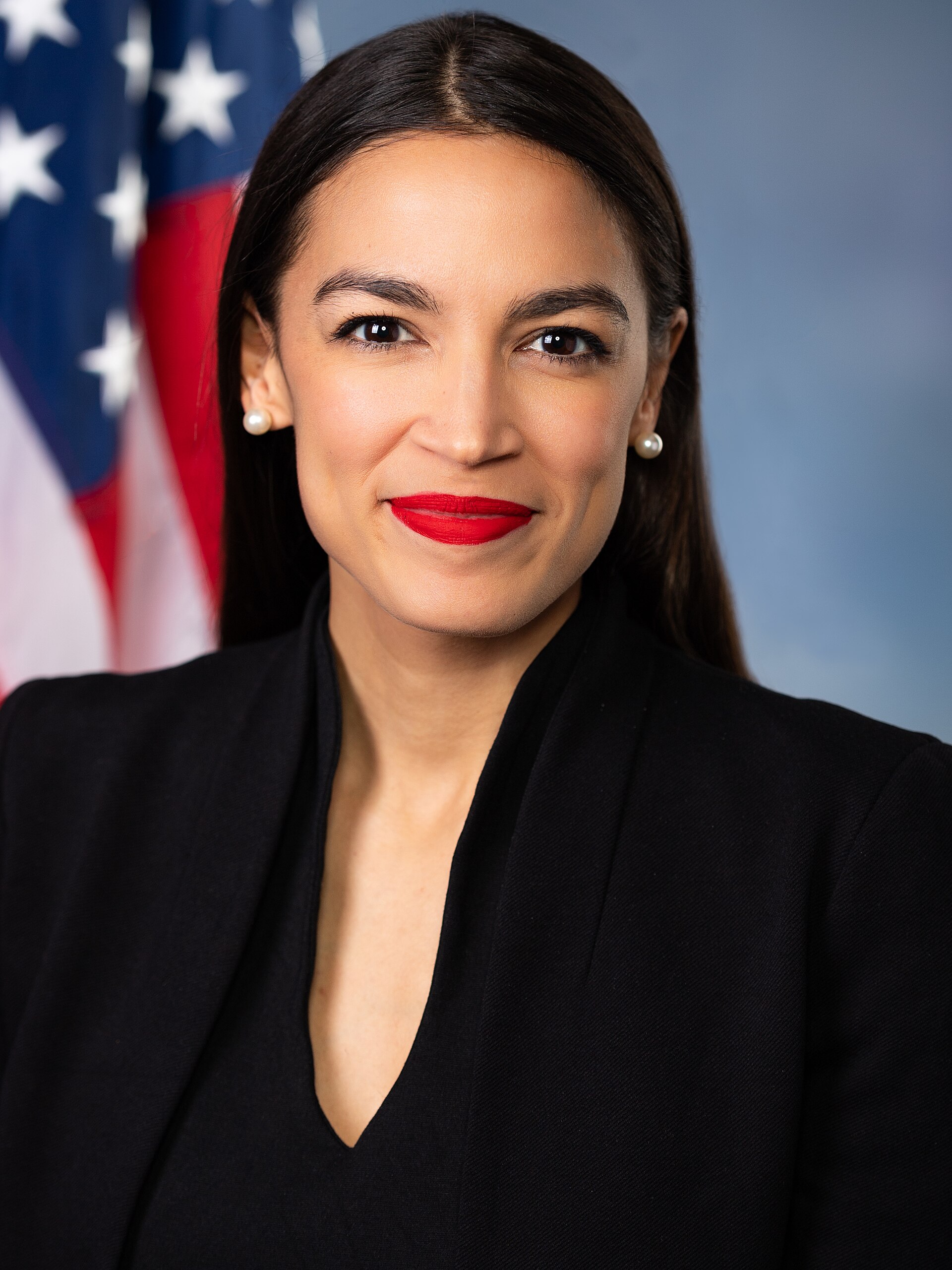 Alexandria Ocasio Cortez Official Portrait (1)