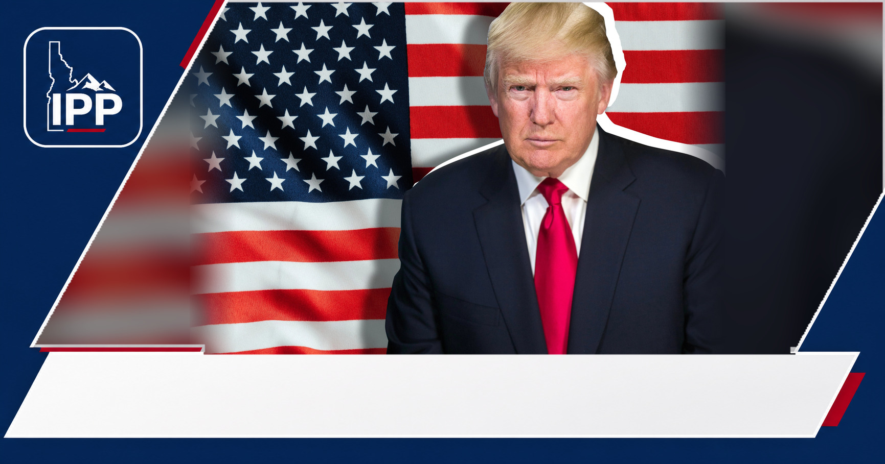 Donald Trump featured editorial graphic