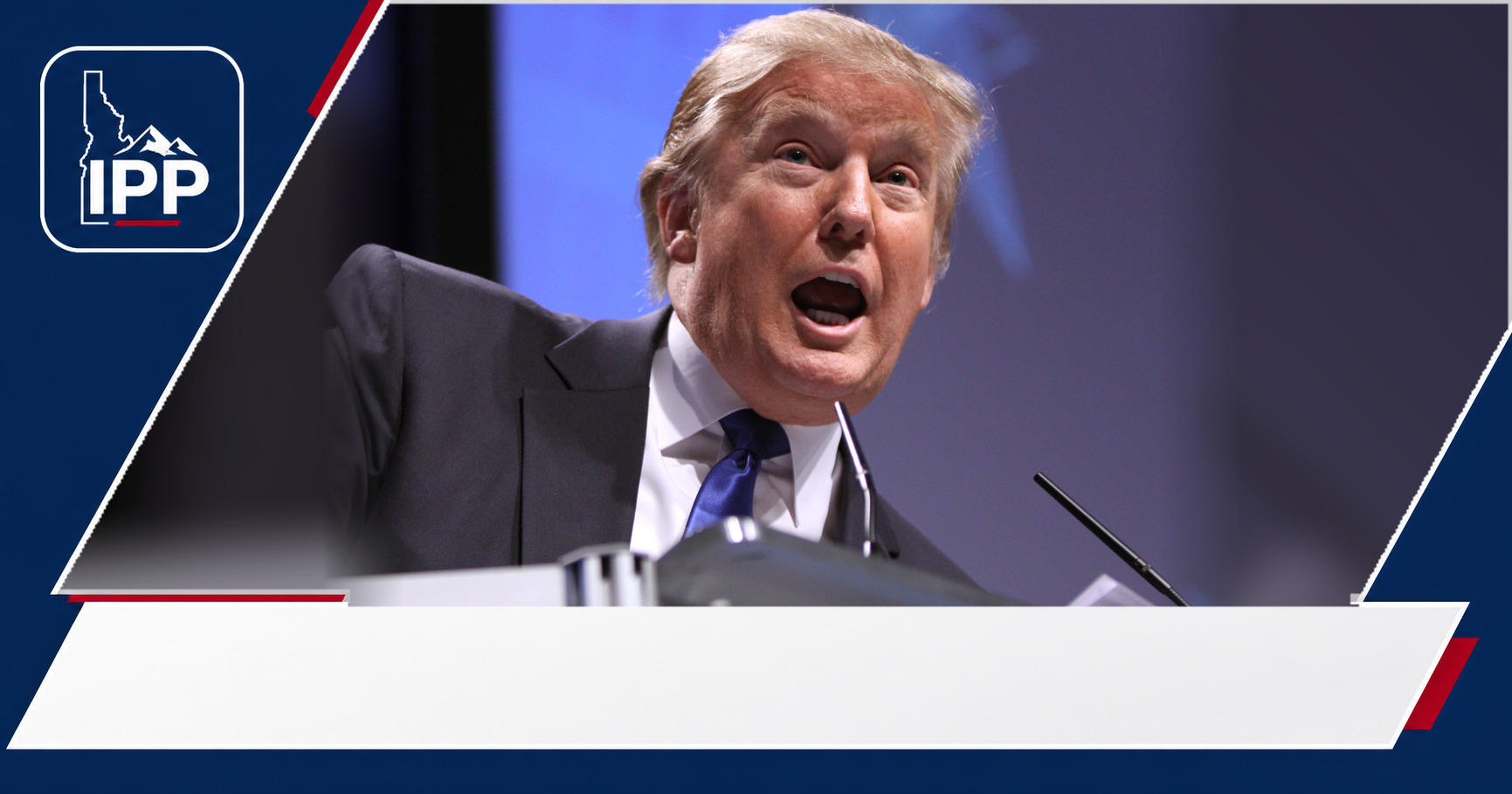Donald Trump featured editorial graphic