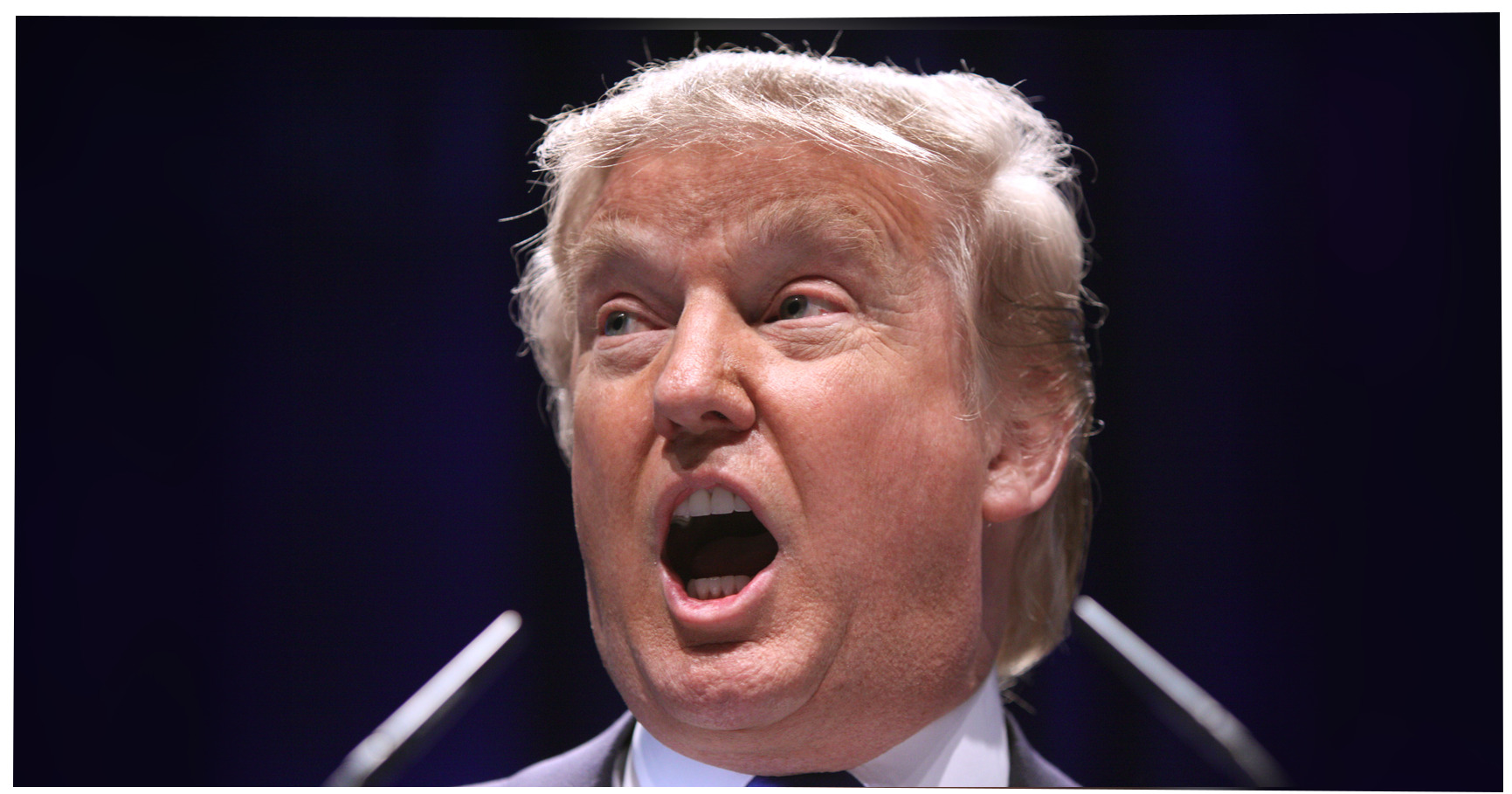 Donald Trump featured editorial graphic