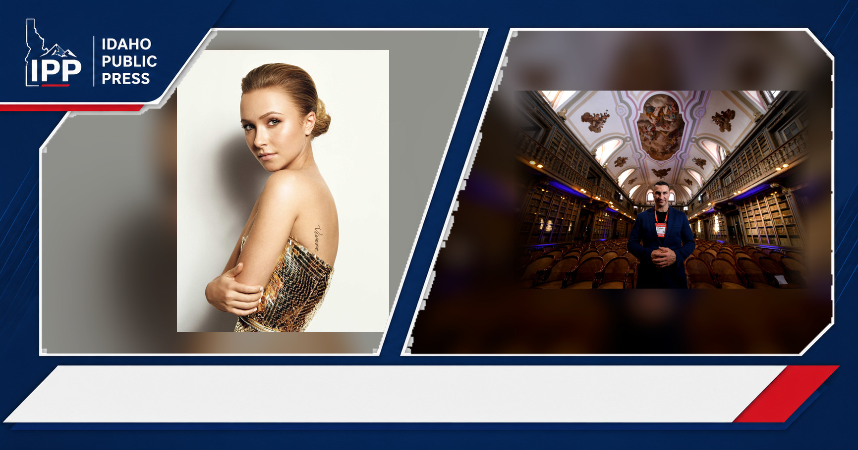 Hayden Panettiere and Wladimir Klitschko featured editorial graphic
