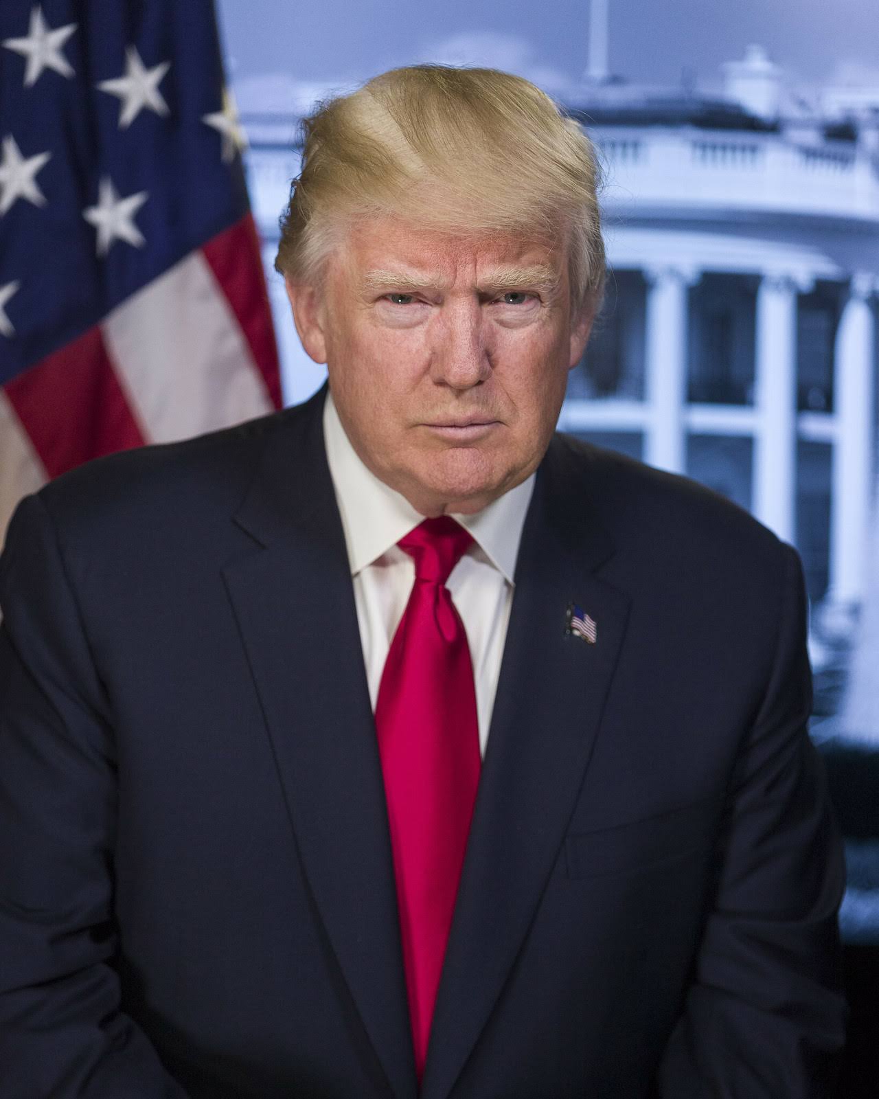 Official Portrait, President Donald J. Trump