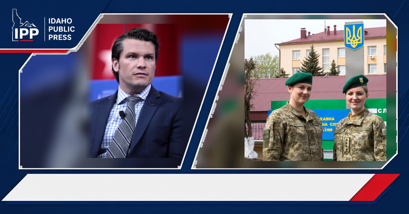 Pete Hegseth and U.S. Department of Defense featured editorial graphic