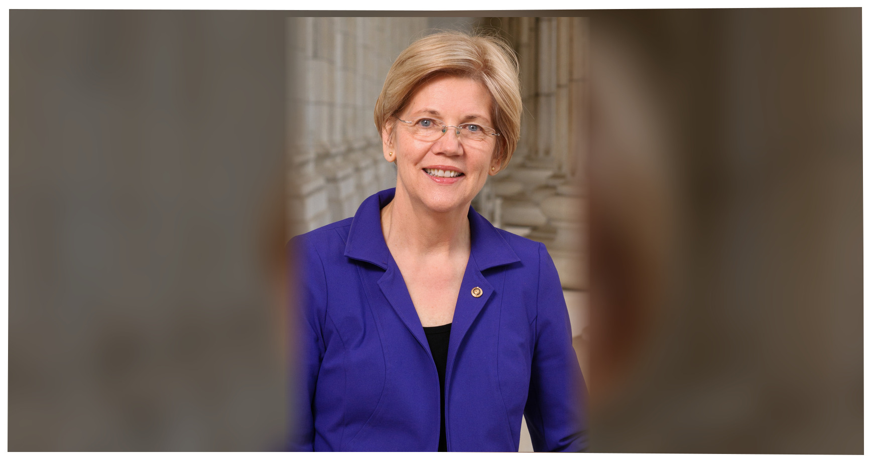 Elizabeth Warren featured editorial graphic